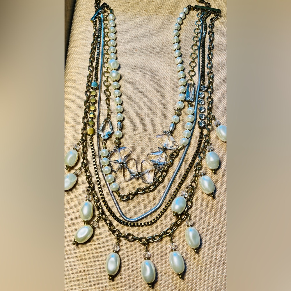 Silpada K&R “Practical Pearls” Necklace